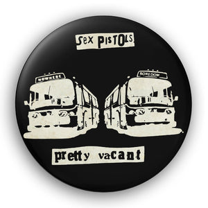 Sex Pistols, Pretty Vacant Giant 3D Vintage Pin Badge