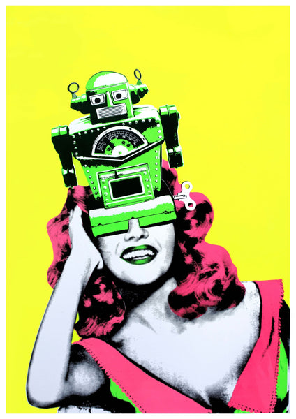 Robo-rita Art Print By The Cameron Twins 