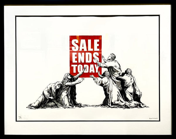 Sale Ends V2 limited edition art print by Banksy | Enter Gallery