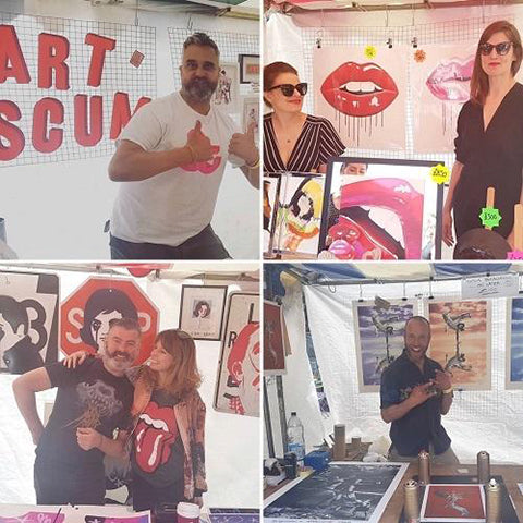 Art Yard Sale Charity Auction Raises Funds for Survivor’s Network