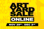 29th November: Art Yard Sale ONLINE Returns!