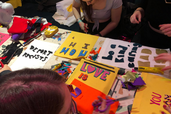 3rd August: Banner-making Workshop with Rebecca Strickson