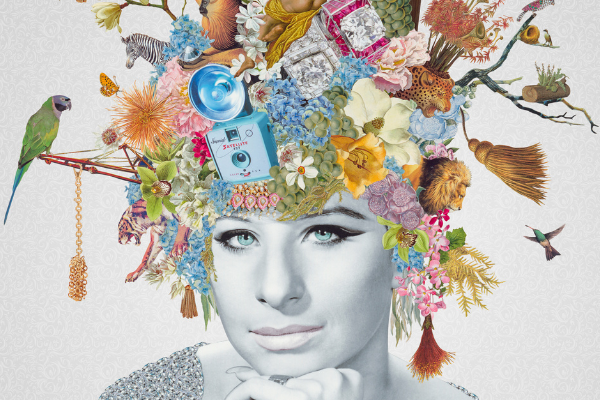 New Barbra Streisand print by Maria Rivans