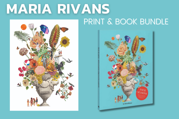 Maria Riva Book Exclusive Print & Book Bundle from Maria Rivans | Enter Gallery