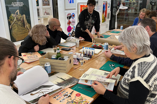 An Evening of Collage with Maria Rivans | Enter Gallery