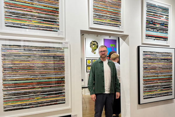 25th May - Mark Vessey launching new, 'Simon' print at Enter Gallery