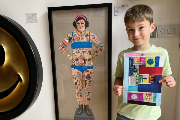 Celebrating Peter Blake at Kids Club