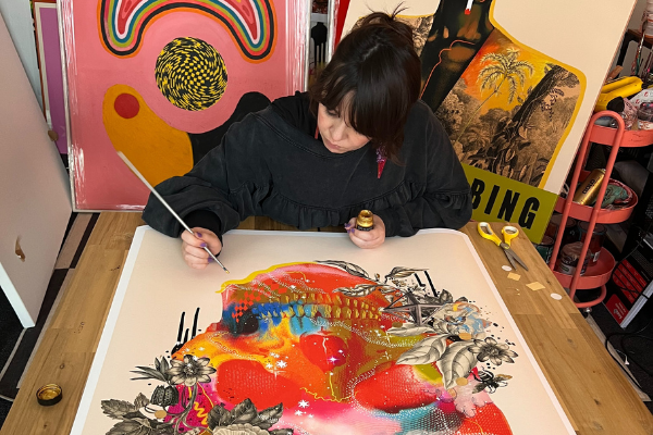 Victoria Toope Celestial Skull: A new exclusive from Victoria Topping – Enter Gallery