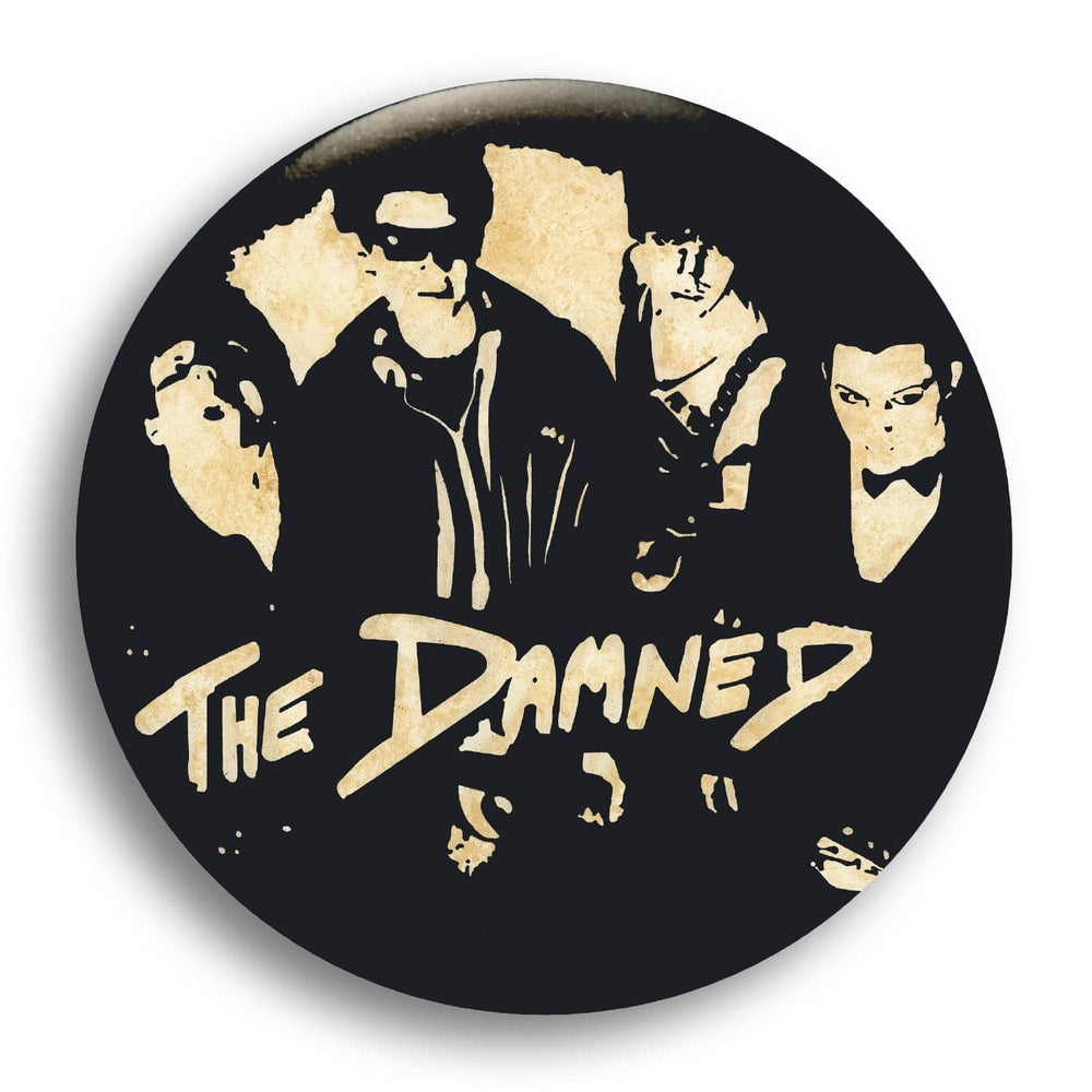 The Damned, New Rose Giant 3D Vintage Pin Badge