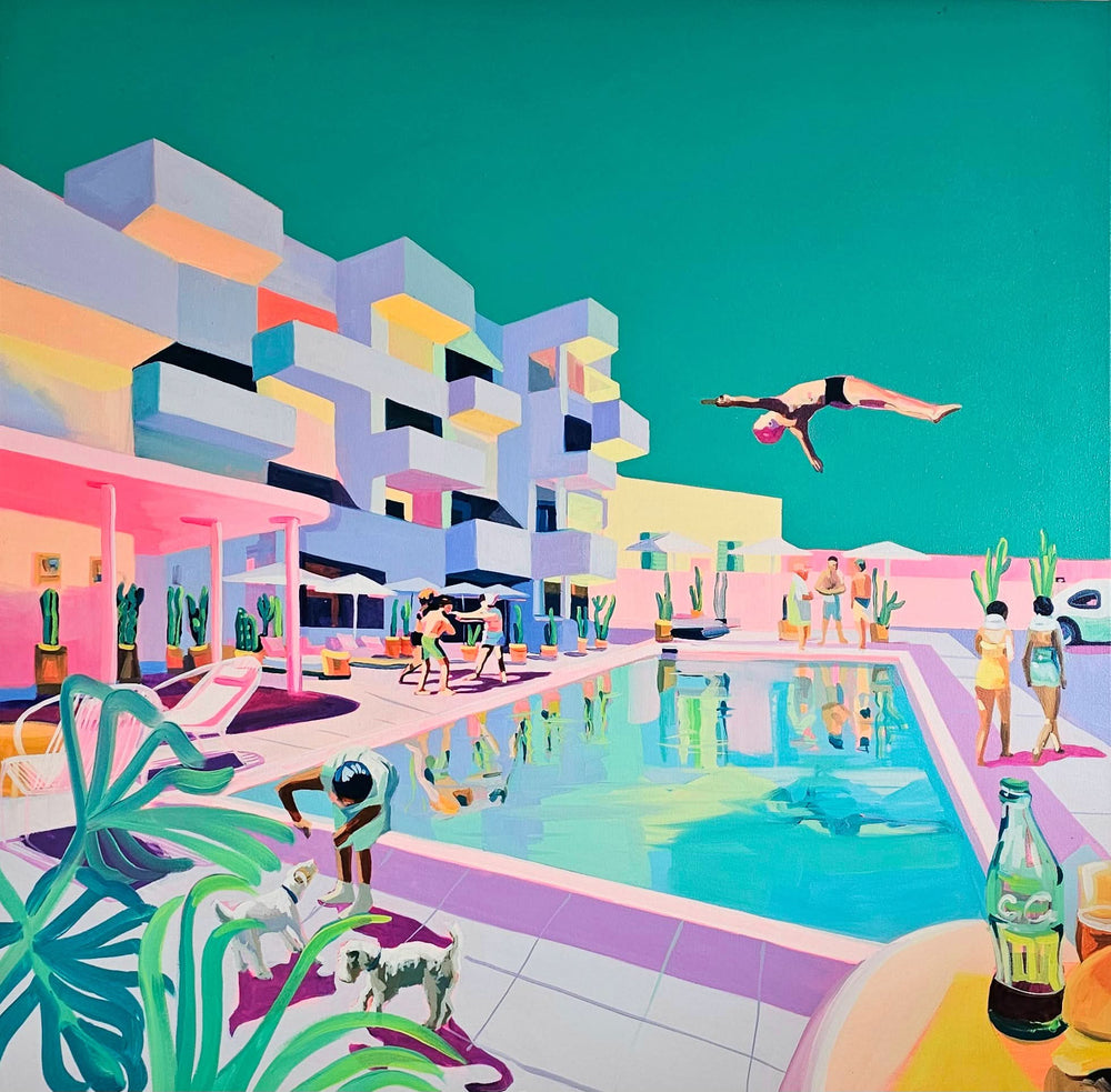 Coca-Cola, Original on Canvas