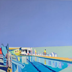 Dressing Gown, Original on Canvas