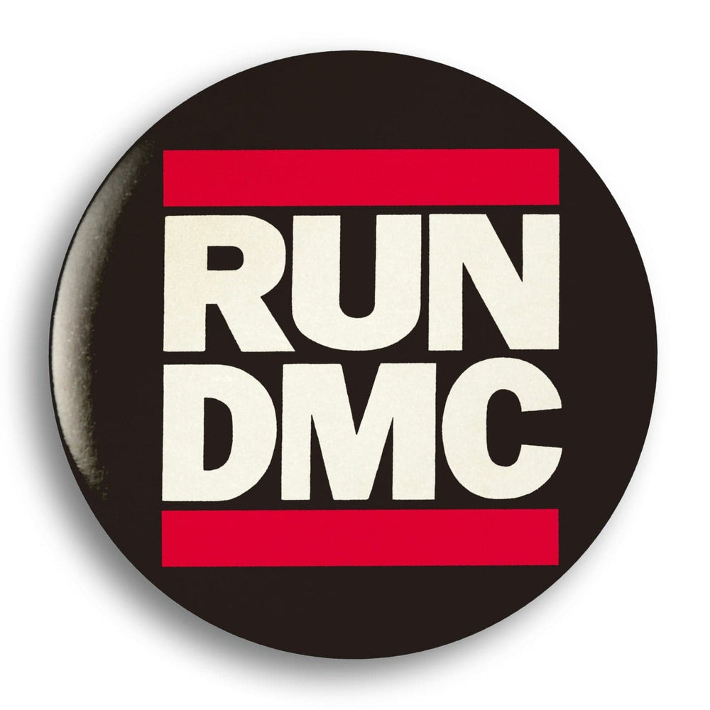 RUN DMC Giant 3D Vintage Pin Badge