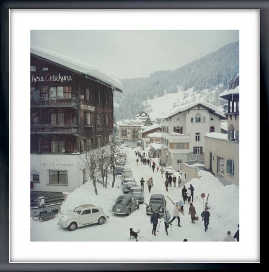 Framed Klosters, C-Type Print