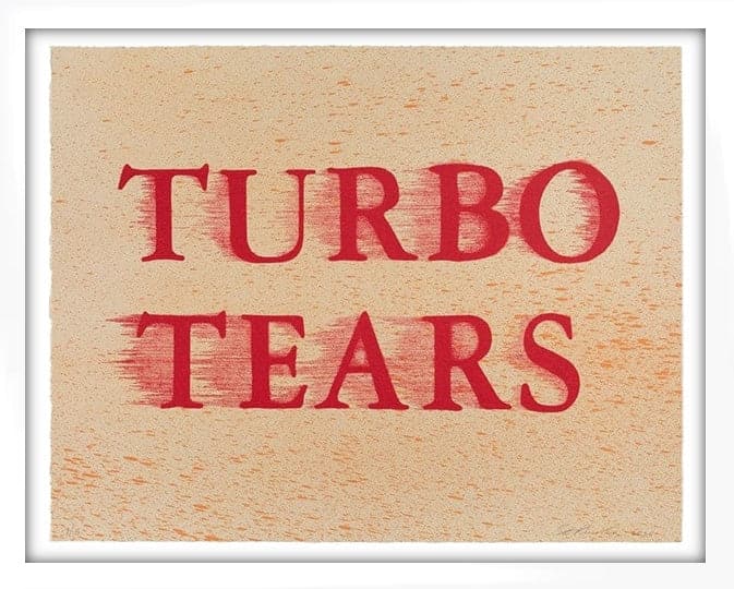 Framed Turbo Tears