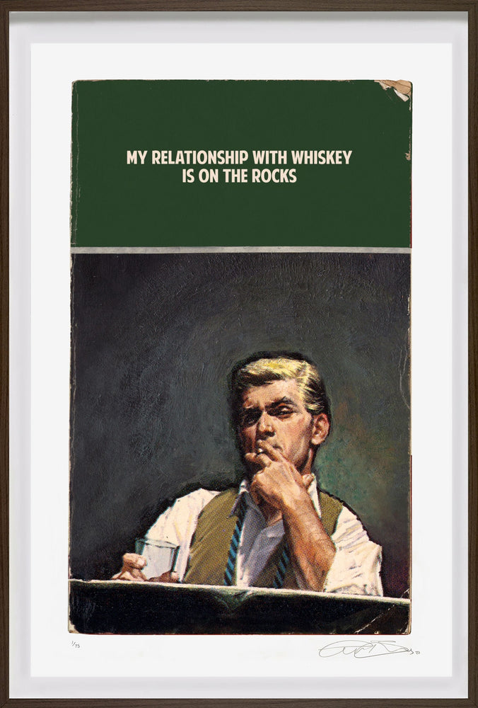 Framed My Relationship with Whiskey