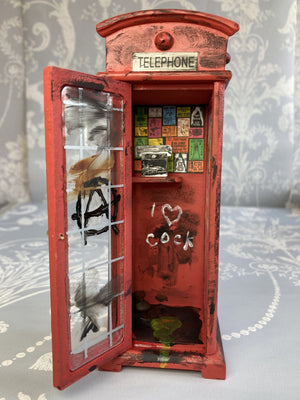 Phone Box with Poo