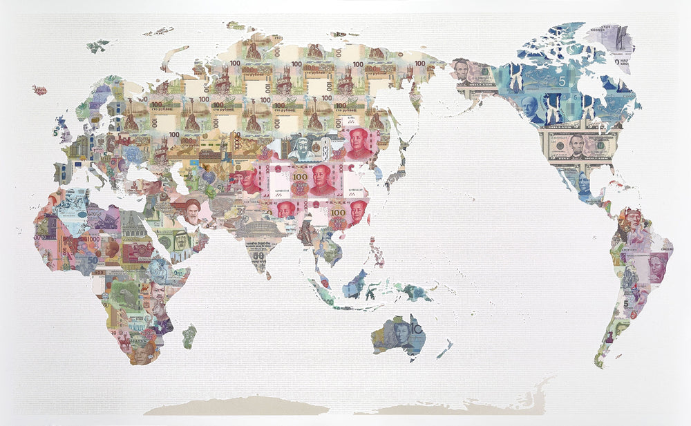 Money Map of the World, China