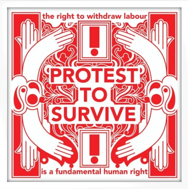 Protest to Survive, Framed
