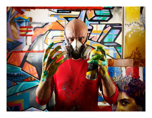 Goldie, Graffiti Artist, Medium