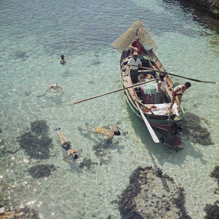 Snorkelling In The Shallows, C-Type Print