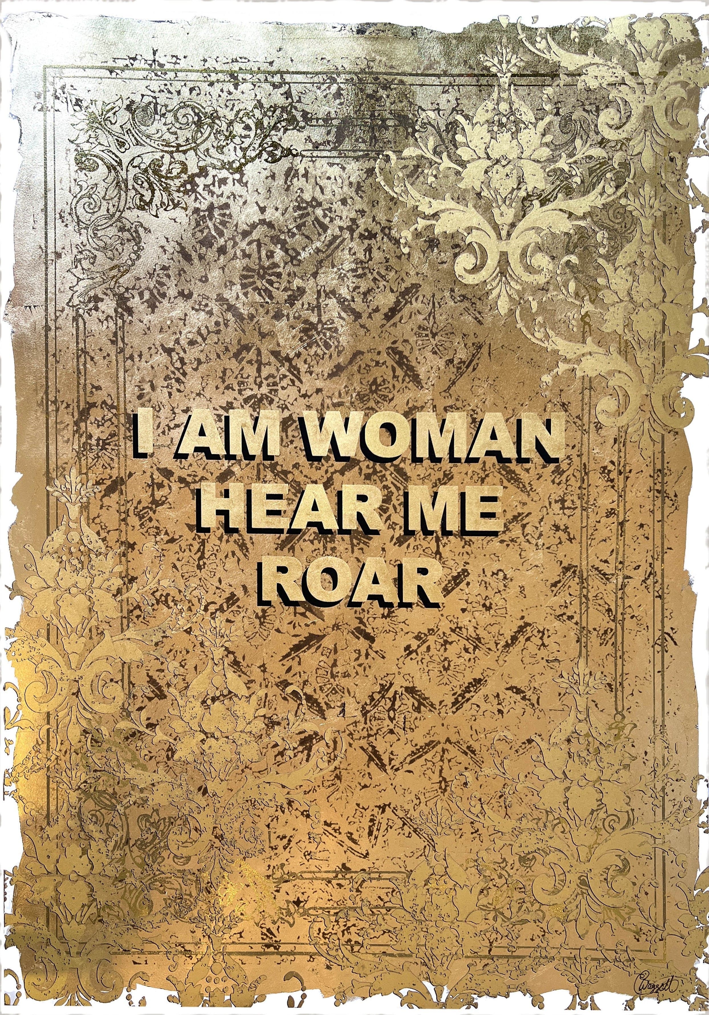 meet a re-imagineer: liz hilliard - roar forward... I Am Woman, Hear Me Roar by Elizabeth Waggett | Enter Gallery