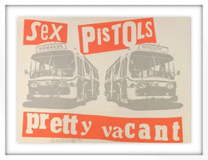 Framed Pretty Vacant / Nowhere Buses