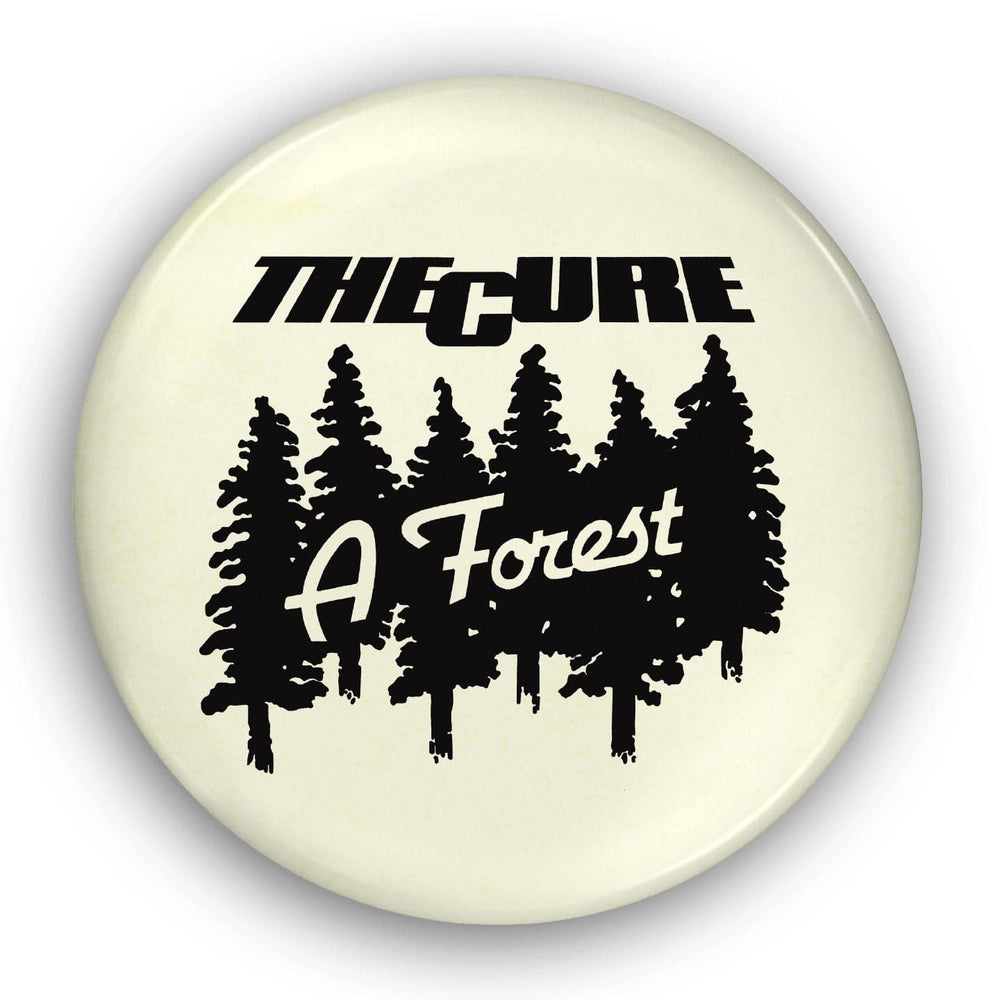 The Cure, A Forest Large 3D Vintage Pin Badge