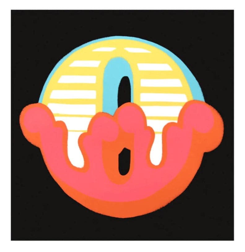 2023 Lettering O Letter O (2023) art print by Ben Eine | Enter Gallery