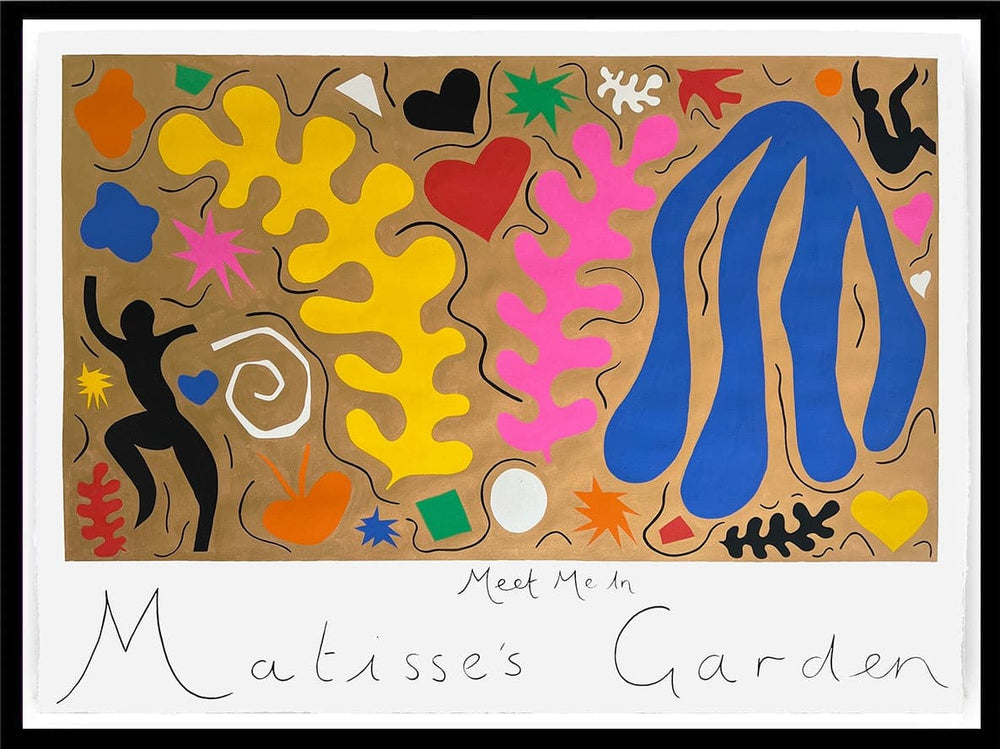 Meet Me In Matisse’s Garden, Framed Original