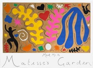 Meet Me In Matisse’s Garden, Framed Original