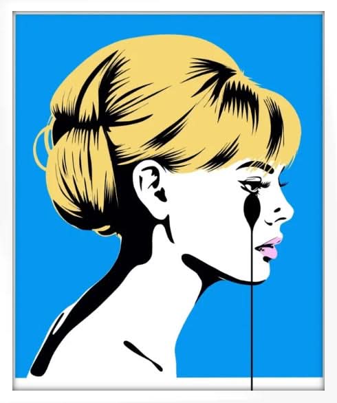 Framed Britt Ekland- 100 Actresses Project