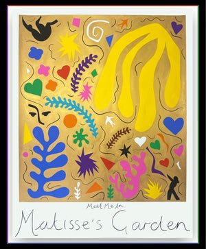 Meet Me In Matisse’s Garden II, Framed Original