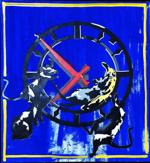 The Rat Race Against Time (Blue), Original