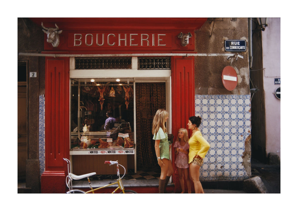 Saint-Tropez Boucherie, C-Type Print