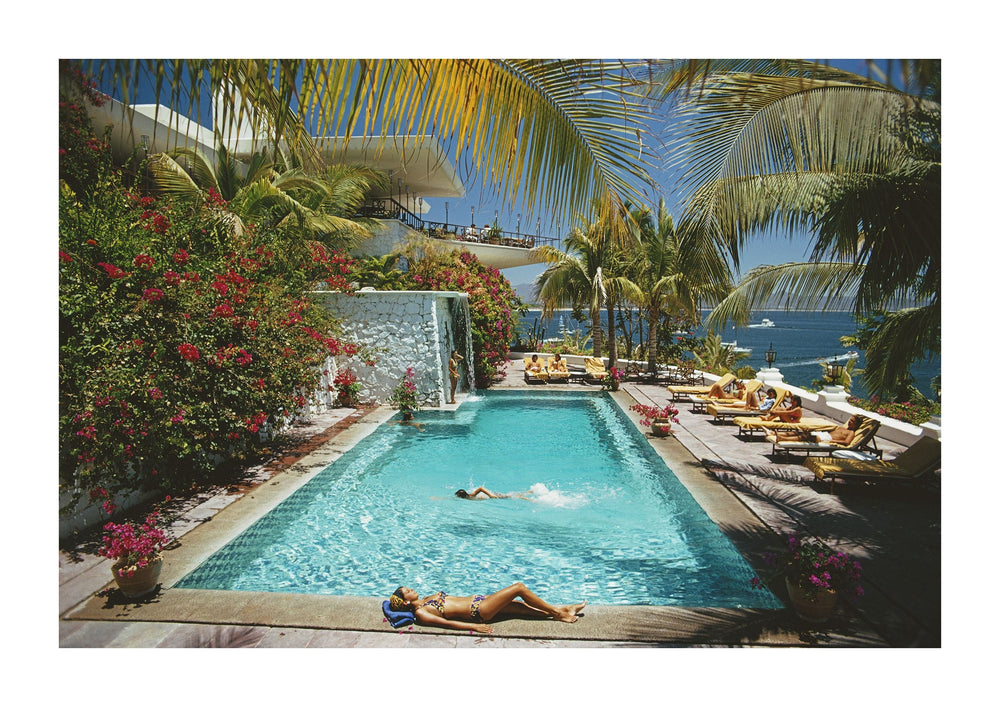 Pool At Las Hadas, C-Type Print