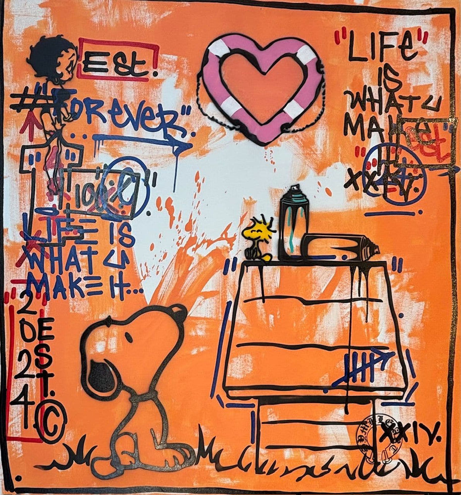 Life Is What You Make It (Orange), Original