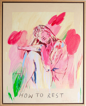 Framed How To Rest, Original