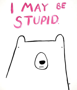 I May Be Stupid (Pink), Original