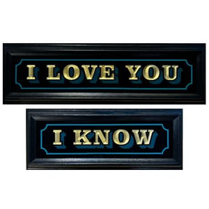 I Love You - I Know (Diptych)