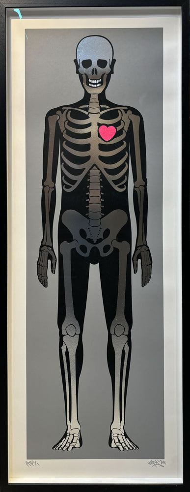 Framed Skeleton Silver