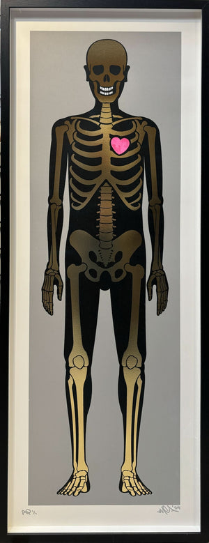 Framed Skeleton Gold