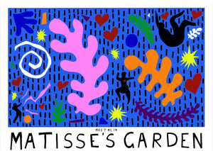 Meet Me in Matisse's Garden (Lapis Lazuli)