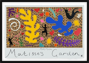 Meet Me In Matisse’s Garden II, Framed Original