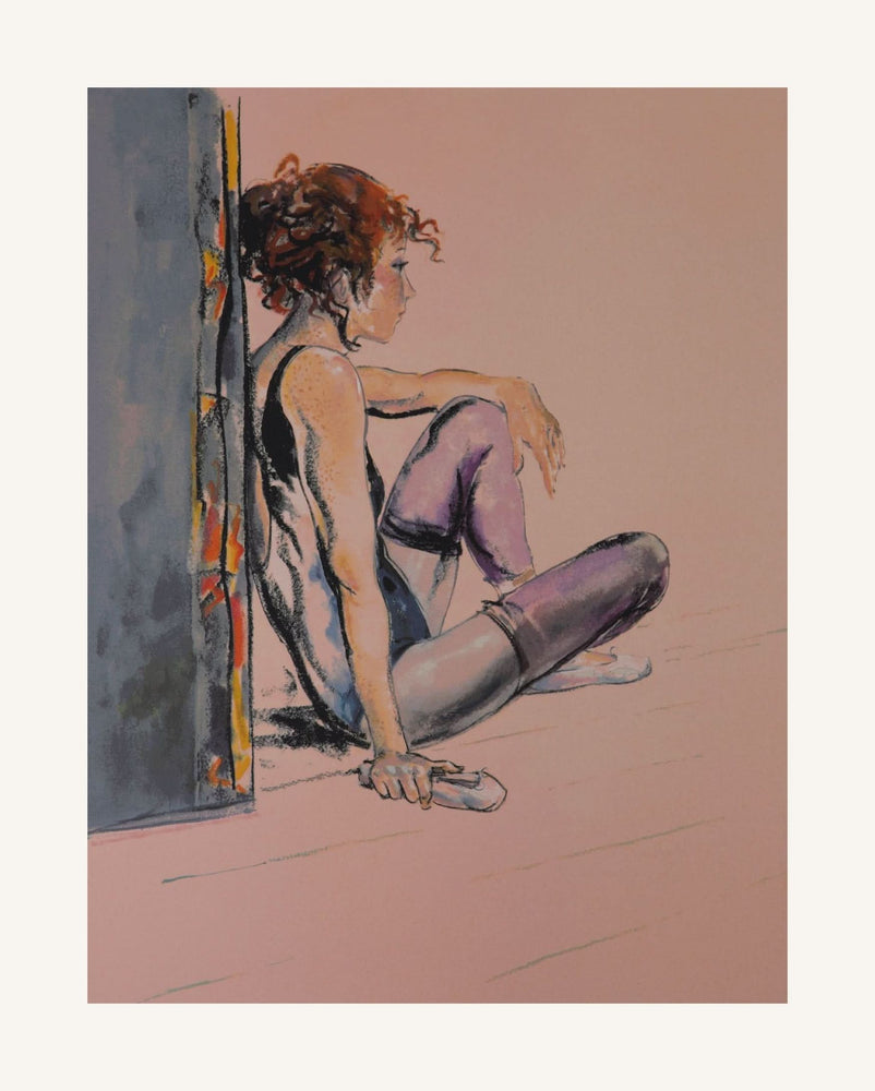 Dancer in Purple Leggings, 1996