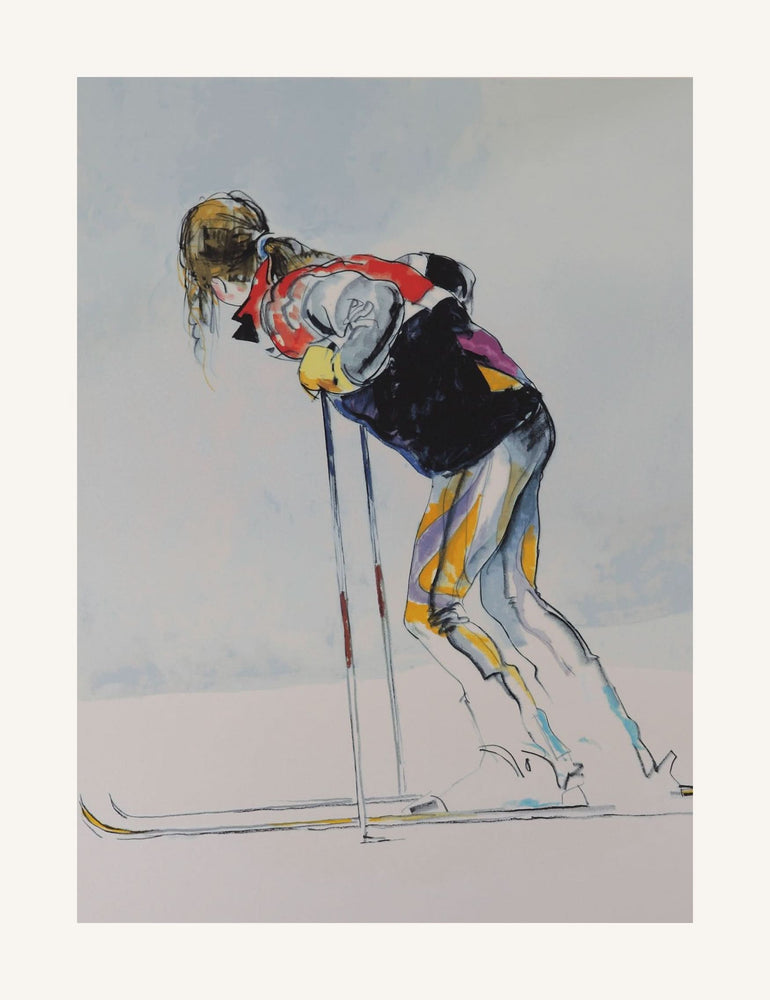 Skier Resting, 1996