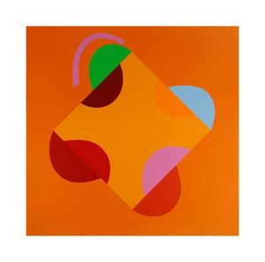 Development of a Square Within a Square (Orange), 1999