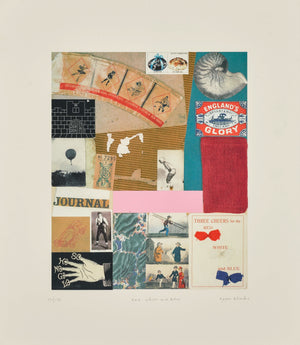 Homage to Schwitters - Red White and Blue, 2005