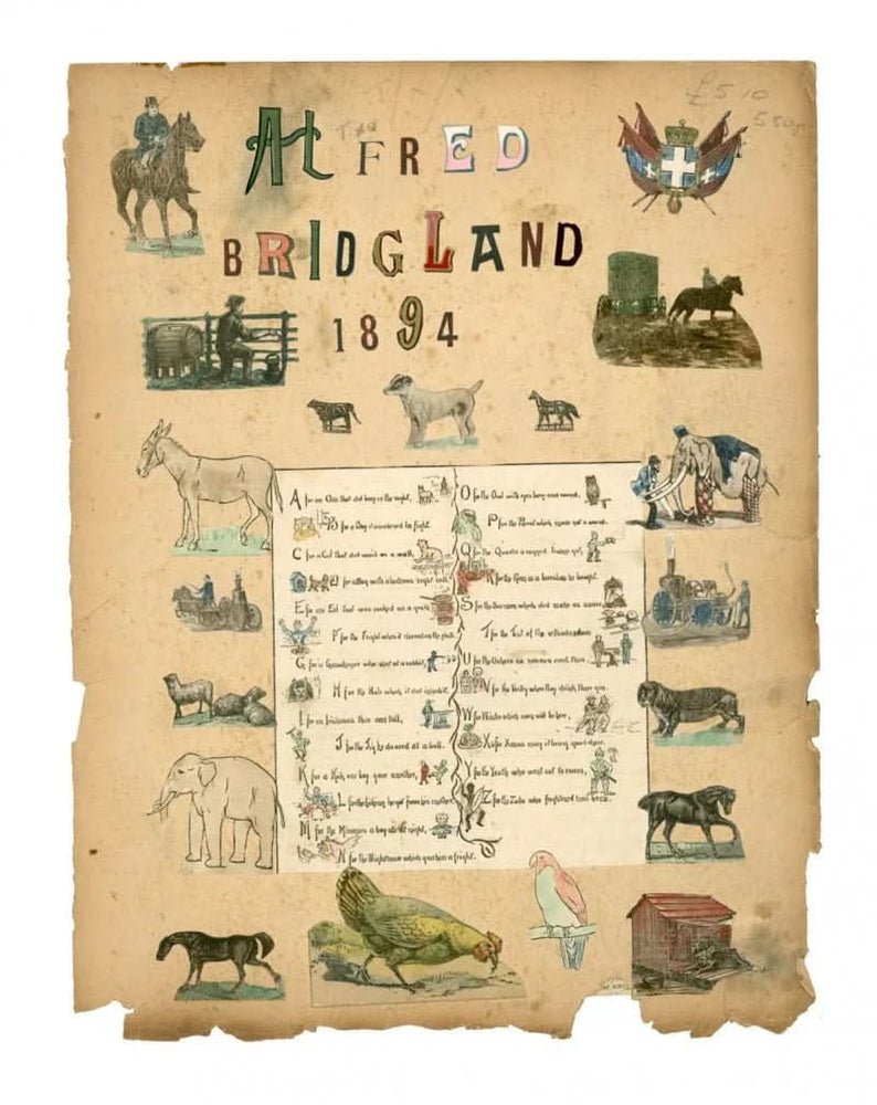 Found Art - Alphabet, 2012