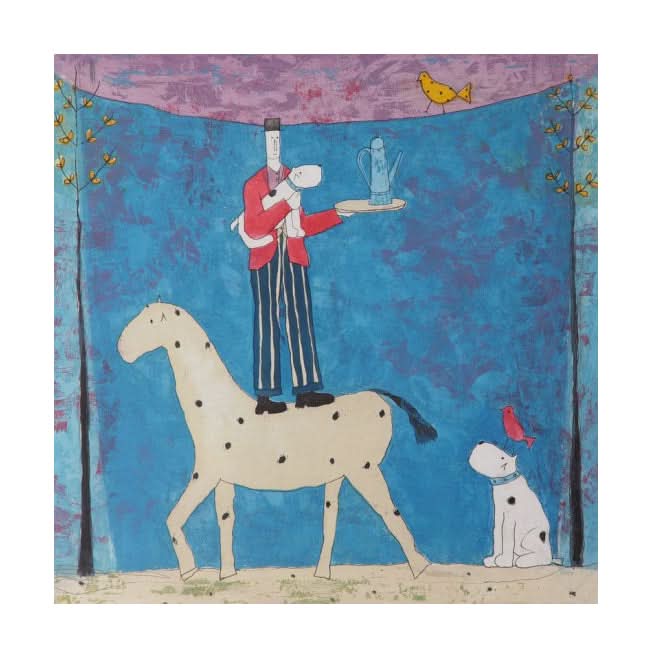 Waiter on a Horse