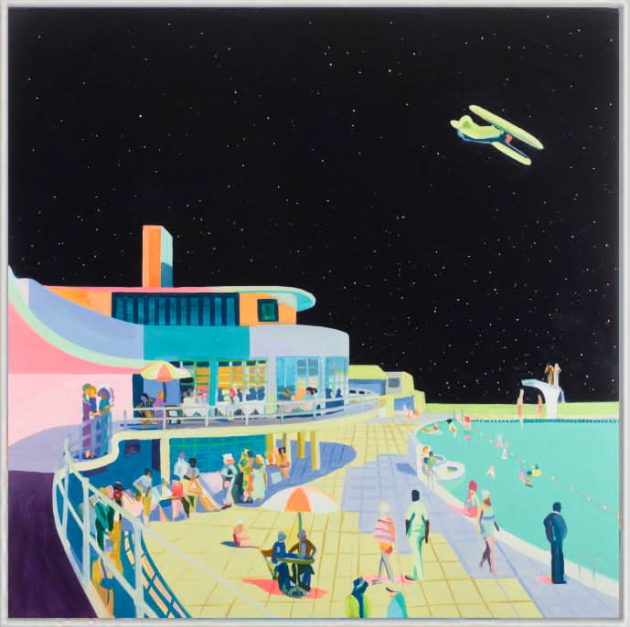 Saltdean Scenario, Original on Canvas